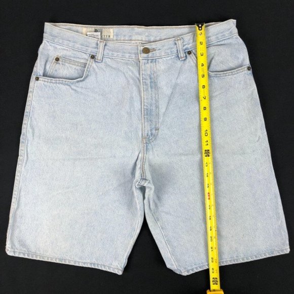 Rigolletto Mens Denim Shorts Blue pockets  Jeans - Picture 4 of 7